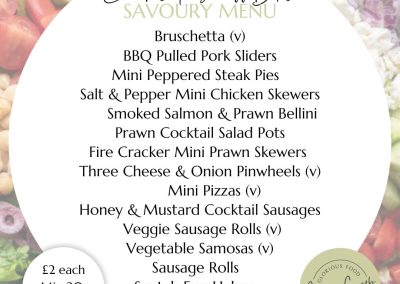 Canapes & Small Bites - Option 2